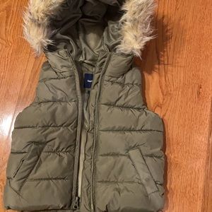 Gorgeous green vest.